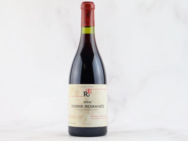 Vosne-Romanée Domaine René Engel 2004  - Asta ALCHIMIA - Vini Pregiati e da Collezione - Associazione Nazionale - Case d'Asta italiane