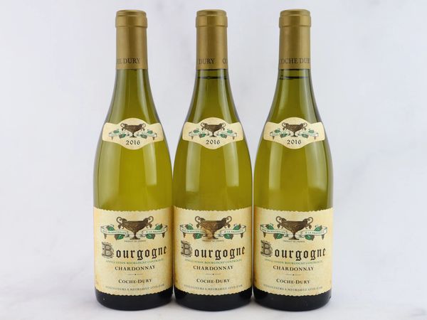 Bourgogne Chardonnay Domaine J.-F. Coche Dury 2016  - Asta ALCHIMIA - Vini Pregiati e da Collezione - Associazione Nazionale - Case d'Asta italiane