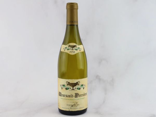 Meursault-Perrières Domaine J.-F. Coche Dury 2016  - Asta ALCHIMIA - Vini Pregiati e da Collezione - Associazione Nazionale - Case d'Asta italiane