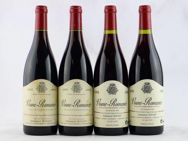 Vosne-Romanée Domaine Emmanuel Rouget  - Asta ALCHIMIA - Vini Pregiati e da Collezione - Associazione Nazionale - Case d'Asta italiane