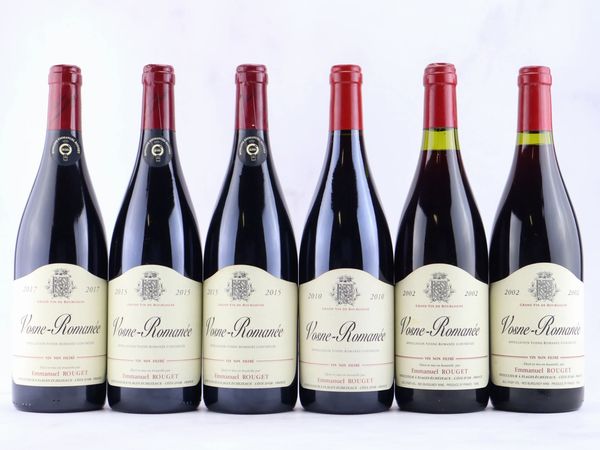 Vosne-Romanée Domaine Emmanuel Rouget  - Asta ALCHIMIA - Vini Pregiati e da Collezione - Associazione Nazionale - Case d'Asta italiane