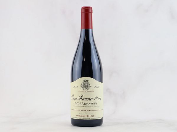 Vosne-Romanée Au Cros Parantoux Domaine Emmanuel Rouget 2010  - Asta ALCHIMIA - Vini Pregiati e da Collezione - Associazione Nazionale - Case d'Asta italiane