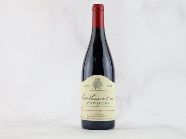 Vosne-Romanée Au Cros Parantoux Domaine Emmanuel Rouget 2008  - Asta ALCHIMIA - Vini Pregiati e da Collezione - Associazione Nazionale - Case d'Asta italiane