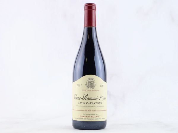 Vosne-Romanée Au Cros Parantoux Domaine Emmanuel Rouget 2007  - Asta ALCHIMIA - Vini Pregiati e da Collezione - Associazione Nazionale - Case d'Asta italiane