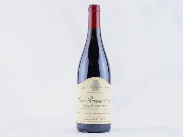 Vosne-Romanée Au Cros Parantoux Domaine Emmanuel Rouget 2007  - Asta ALCHIMIA - Vini Pregiati e da Collezione - Associazione Nazionale - Case d'Asta italiane