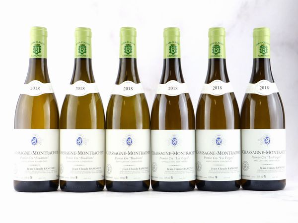 Selezione Chassagne-Montrachet Domaine Ramonet 2018  - Asta ALCHIMIA - Vini Pregiati e da Collezione - Associazione Nazionale - Case d'Asta italiane