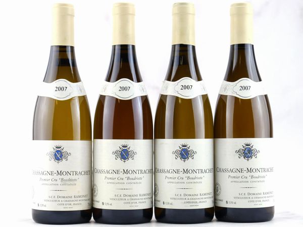 Chassagne-Montrachet Boudriotte Domaine Ramonet 2007  - Asta ALCHIMIA - Vini Pregiati e da Collezione - Associazione Nazionale - Case d'Asta italiane