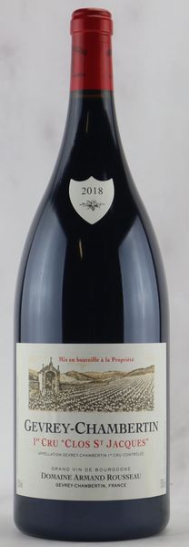 Gevrey-Chambertin Clos Saint Jacques Domaine Armand Rousseau 2018  - Asta ALCHIMIA - Vini Pregiati e da Collezione - Associazione Nazionale - Case d'Asta italiane