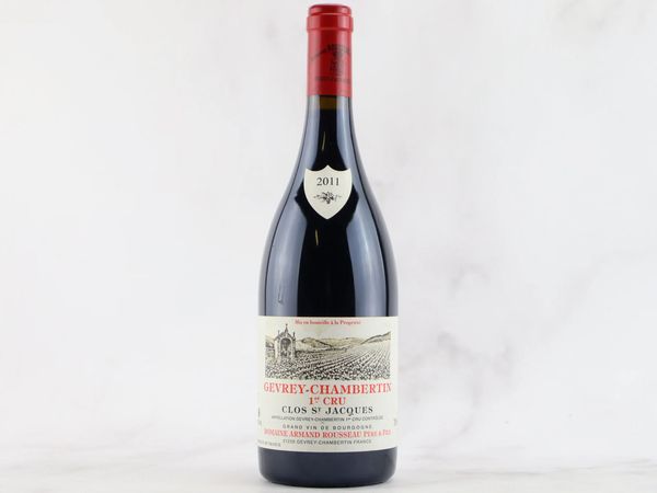 Gevrey-Chambertin Clos Saint Jacques Domaine Armand Rousseau 2011  - Asta ALCHIMIA - Vini Pregiati e da Collezione - Associazione Nazionale - Case d'Asta italiane