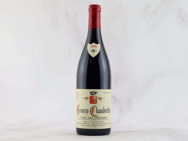 Gevrey-Chambertin Les Cazetiers Domaine Armand Rousseau 2008  - Asta ALCHIMIA - Vini Pregiati e da Collezione - Associazione Nazionale - Case d'Asta italiane