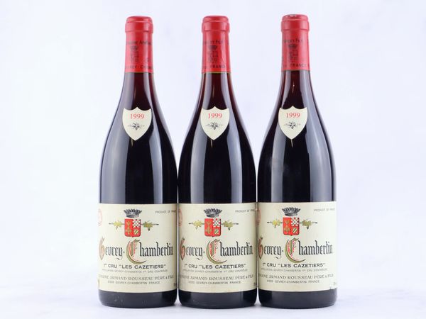 Gevrey-Chambertin Les Cazetiers Domaine Armand Rousseau 1999  - Asta ALCHIMIA - Vini Pregiati e da Collezione - Associazione Nazionale - Case d'Asta italiane