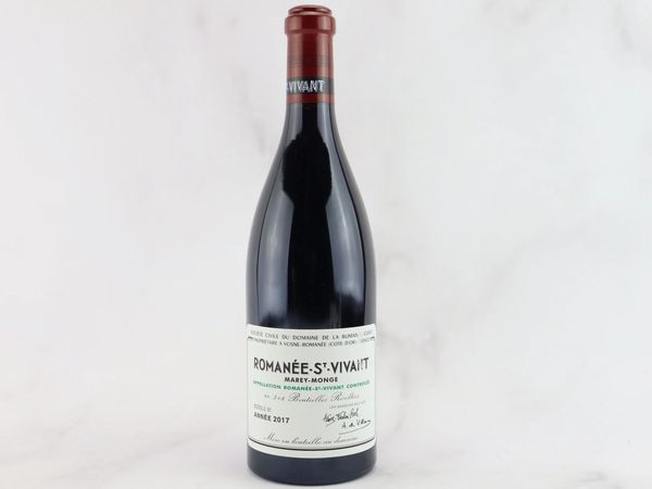 Romanée Saint-Vivant Marey-Monge Domaine de la Romanée Conti 2017  - Asta ALCHIMIA - Vini Pregiati e da Collezione - Associazione Nazionale - Case d'Asta italiane