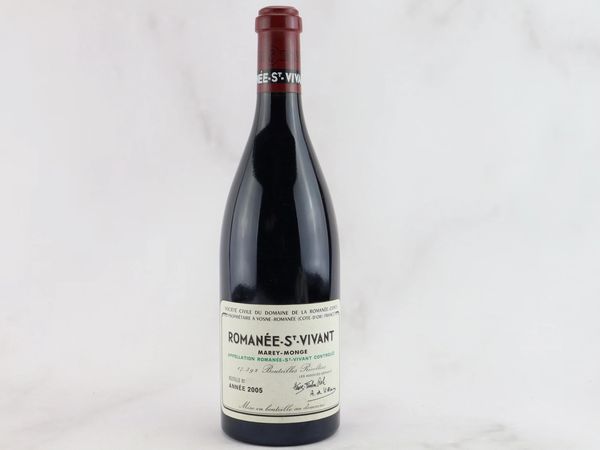 Romanée Saint-Vivant Marey-Monge Domaine de la Romanée Conti 2005  - Asta ALCHIMIA - Vini Pregiati e da Collezione - Associazione Nazionale - Case d'Asta italiane