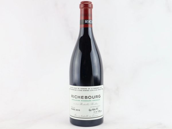 Richebourg Domaine de la Romanée Conti 2010  - Asta ALCHIMIA - Vini Pregiati e da Collezione - Associazione Nazionale - Case d'Asta italiane