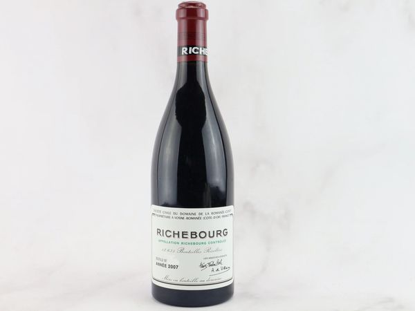 Richebourg Domaine de la Romanée Conti 2007  - Asta ALCHIMIA - Vini Pregiati e da Collezione - Associazione Nazionale - Case d'Asta italiane