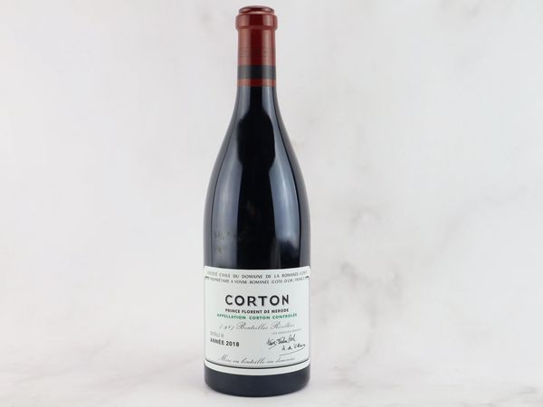 Corton Prince Florent De Merode Domaine de la Romanée Conti 2018  - Asta ALCHIMIA - Vini Pregiati e da Collezione - Associazione Nazionale - Case d'Asta italiane