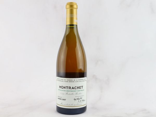 Montrachet Domaine de la Romanée Conti 2007  - Asta ALCHIMIA - Vini Pregiati e da Collezione - Associazione Nazionale - Case d'Asta italiane