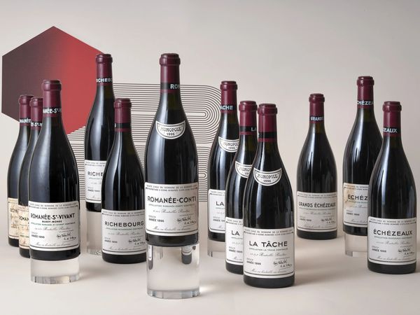 Assortimento Domaine de la Romanee Conti 1996  - Asta ALCHIMIA - Vini Pregiati e da Collezione - Associazione Nazionale - Case d'Asta italiane