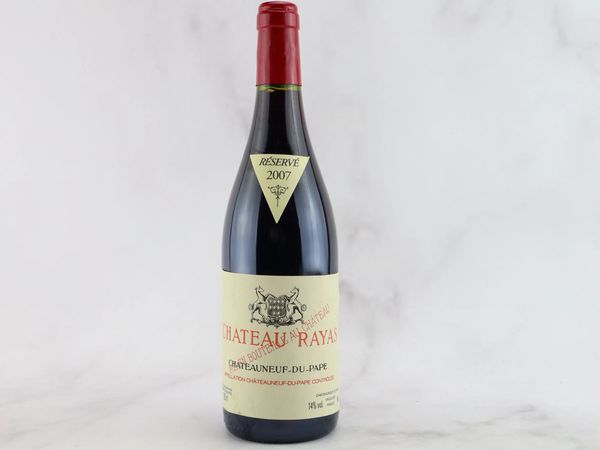 Chteauneuf-du-Pape Rserve Chteau Rayas 2007  - Asta ALCHIMIA - Vini Pregiati e da Collezione - Associazione Nazionale - Case d'Asta italiane