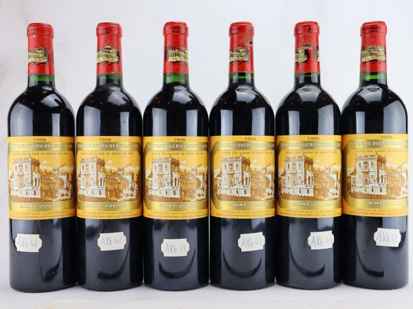 Château Ducru Beaucaillou 1998  - Asta ALCHIMIA - Vini Pregiati e da Collezione - Associazione Nazionale - Case d'Asta italiane