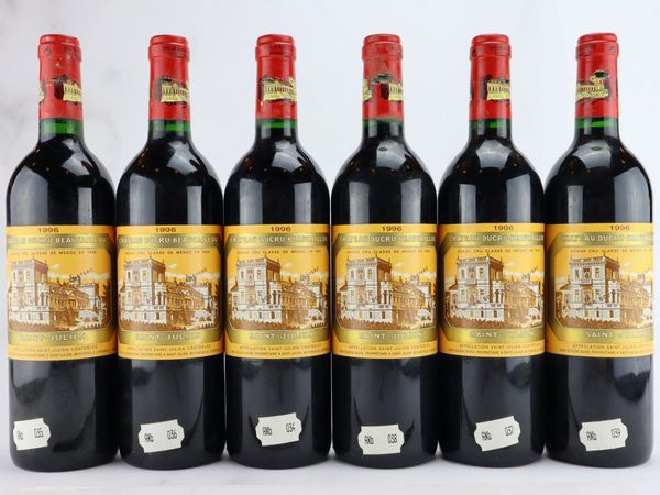 Château Ducru Beaucaillou 1996  - Asta ALCHIMIA - Vini Pregiati e da Collezione - Associazione Nazionale - Case d'Asta italiane