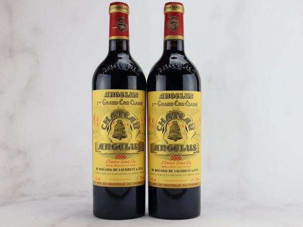 Château Angelus 2000  - Asta ALCHIMIA - Vini Pregiati e da Collezione - Associazione Nazionale - Case d'Asta italiane