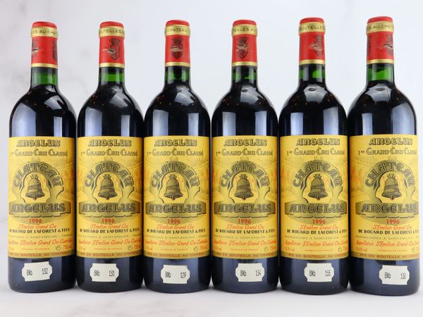 Château Angelus 1996  - Asta ALCHIMIA - Vini Pregiati e da Collezione - Associazione Nazionale - Case d'Asta italiane