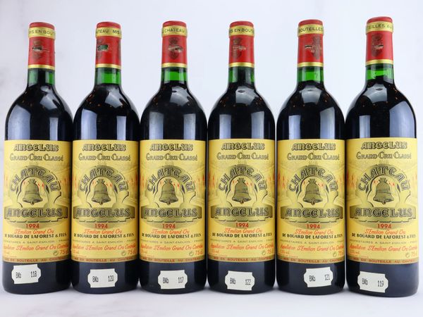 Château Angelus 1994  - Asta ALCHIMIA - Vini Pregiati e da Collezione - Associazione Nazionale - Case d'Asta italiane