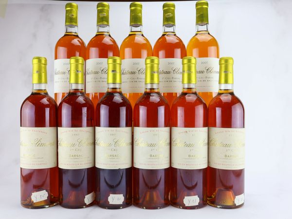 Château Climens  - Asta ALCHIMIA - Vini Pregiati e da Collezione - Associazione Nazionale - Case d'Asta italiane