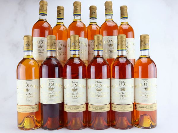 Château Rieussec 2001  - Asta ALCHIMIA - Vini Pregiati e da Collezione - Associazione Nazionale - Case d'Asta italiane