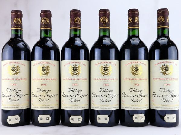 Château Beau Sejour Becot 1996  - Asta ALCHIMIA - Vini Pregiati e da Collezione - Associazione Nazionale - Case d'Asta italiane