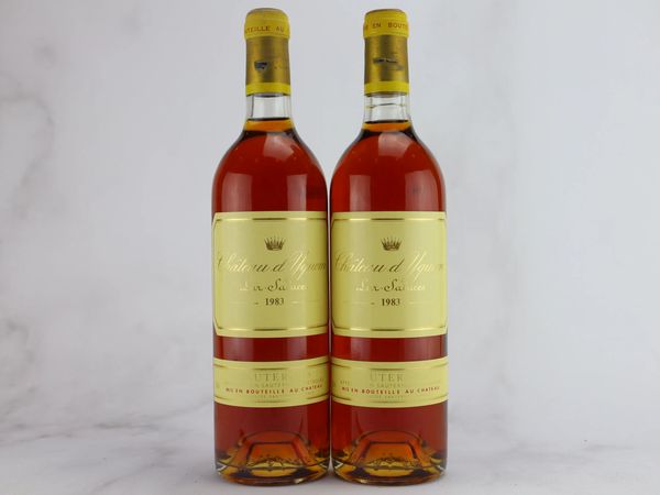 Château d’Yquem 1983  - Asta ALCHIMIA - Vini Pregiati e da Collezione - Associazione Nazionale - Case d'Asta italiane