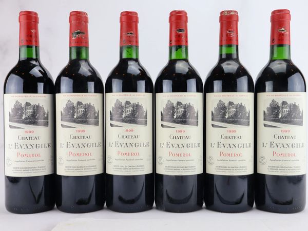 Château L'Evangile 1999  - Asta ALCHIMIA - Vini Pregiati e da Collezione - Associazione Nazionale - Case d'Asta italiane