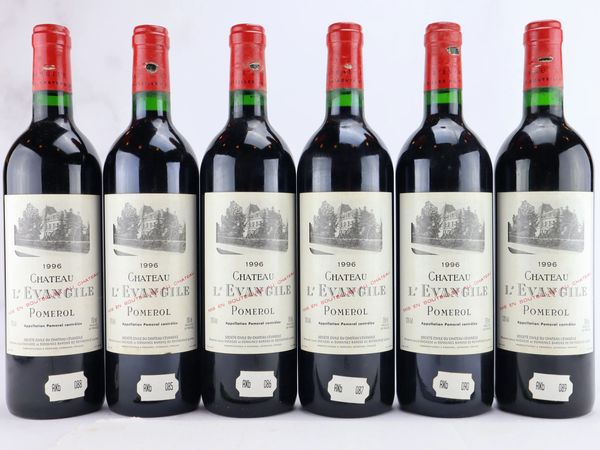 Château L'Evangile 1996  - Asta ALCHIMIA - Vini Pregiati e da Collezione - Associazione Nazionale - Case d'Asta italiane