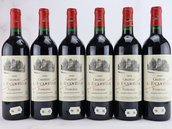 Château L'Evangile 1995  - Asta ALCHIMIA - Vini Pregiati e da Collezione - Associazione Nazionale - Case d'Asta italiane