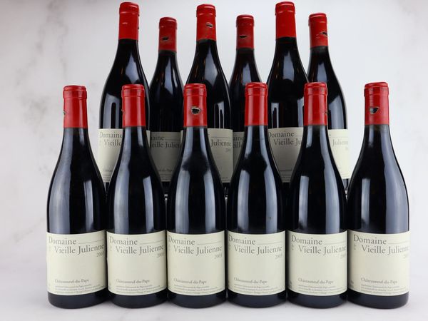 Châteuneuf-du-Pape Domaine de la Vieille Julienne 2003  - Asta ALCHIMIA - Vini Pregiati e da Collezione - Associazione Nazionale - Case d'Asta italiane