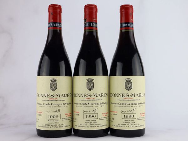 Bonnes-Mares Domaine Comte Georges de Vogüé 1996  - Asta ALCHIMIA - Vini Pregiati e da Collezione - Associazione Nazionale - Case d'Asta italiane