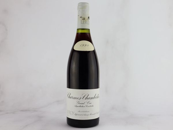 Charmes-ChambertIn Leroy Negociant 1998  - Asta ALCHIMIA - Vini Pregiati e da Collezione - Associazione Nazionale - Case d'Asta italiane