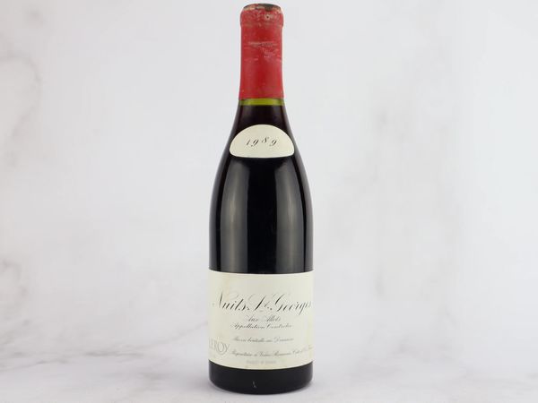 Nuits Saint Georges Aux Allots Domaine Leroy 1989  - Asta ALCHIMIA - Vini Pregiati e da Collezione - Associazione Nazionale - Case d'Asta italiane