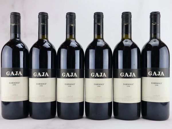 Darmagi Gaja 1998  - Asta ALCHIMIA - Vini Pregiati e da Collezione - Associazione Nazionale - Case d'Asta italiane