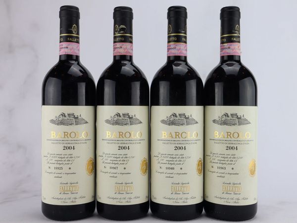 Barolo Falletto Etichetta Bianca Bruno Giacosa 2004  - Asta ALCHIMIA - Vini Pregiati e da Collezione - Associazione Nazionale - Case d'Asta italiane