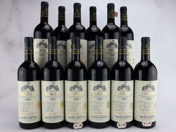 Barolo Falletto Etichetta Bianca Bruno Giacosa 1995  - Asta ALCHIMIA - Vini Pregiati e da Collezione - Associazione Nazionale - Case d'Asta italiane