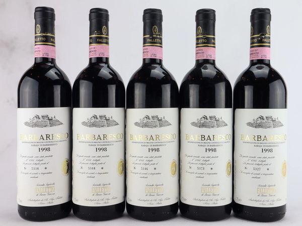 Barbaresco Rabaja Etichetta Bianca Bruno Giacosa 1998  - Asta ALCHIMIA - Vini Pregiati e da Collezione - Associazione Nazionale - Case d'Asta italiane