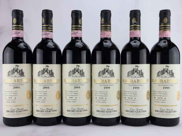 Barbaresco Santo Stefano Etichetta Bianca Bruno Giacosa  - Asta ALCHIMIA - Vini Pregiati e da Collezione - Associazione Nazionale - Case d'Asta italiane