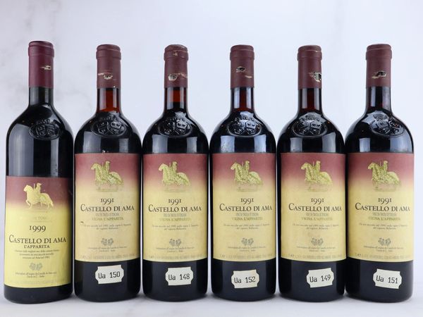 L’Apparita Castello di Ama  - Asta ALCHIMIA - Vini Pregiati e da Collezione - Associazione Nazionale - Case d'Asta italiane