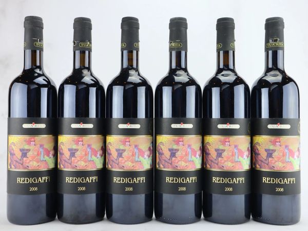 Redigaffi Tua Rita 2008  - Asta ALCHIMIA - Vini Pregiati e da Collezione - Associazione Nazionale - Case d'Asta italiane