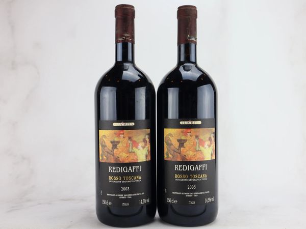 Redigaffi Tua Rita 2003  - Asta ALCHIMIA - Vini Pregiati e da Collezione - Associazione Nazionale - Case d'Asta italiane