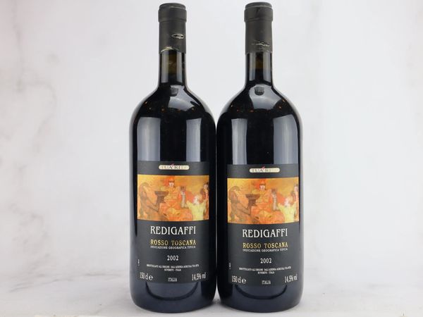 Redigaffi Tua Rita 2002  - Asta ALCHIMIA - Vini Pregiati e da Collezione - Associazione Nazionale - Case d'Asta italiane