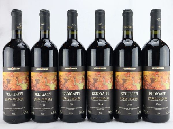 Redigaffi Tua Rita 1999  - Asta ALCHIMIA - Vini Pregiati e da Collezione - Associazione Nazionale - Case d'Asta italiane