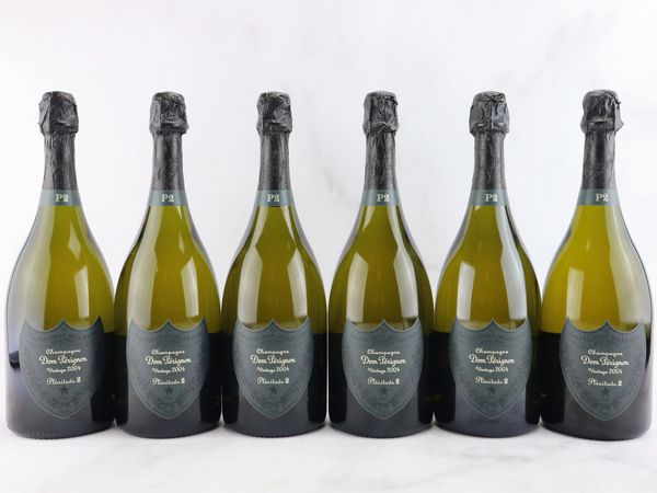 Dom Pérignon P2 2004  - Asta ALCHIMIA - Vini Pregiati e da Collezione - Associazione Nazionale - Case d'Asta italiane